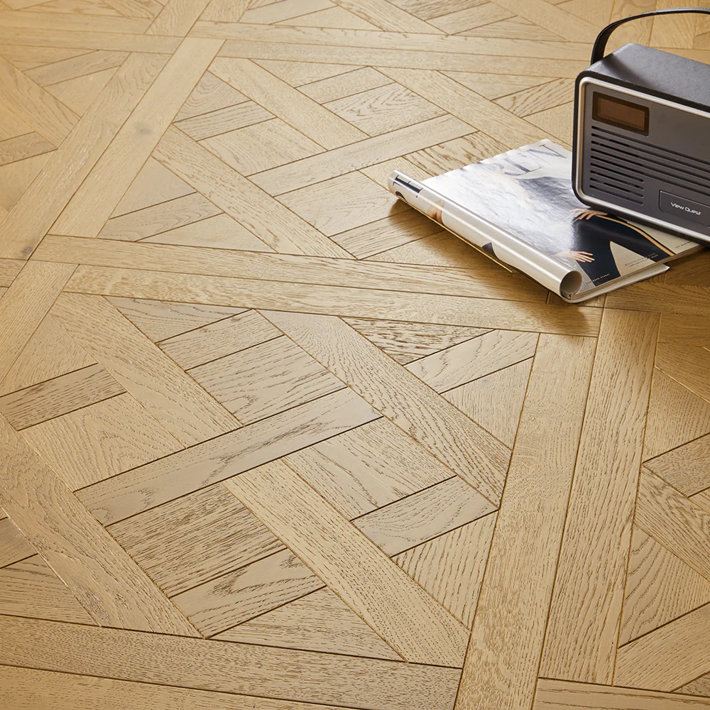 Chateau Oak 15mm Engineerd Wood Versailles Tiles - Golden Oak - Image 2