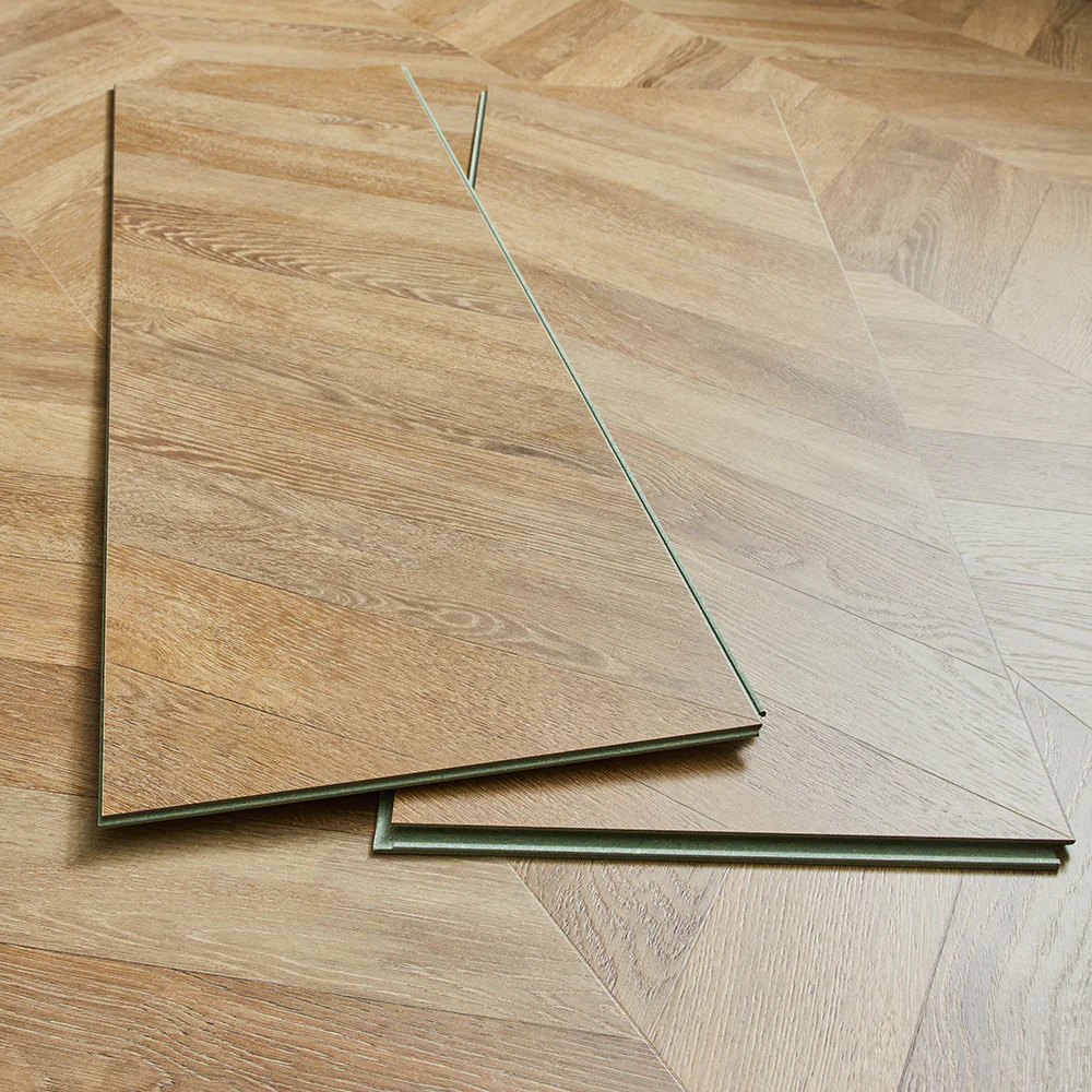 Faus Seathwaite 8mm Laminate Waterproof Chevron Flooring - Boho Oak - Image 4