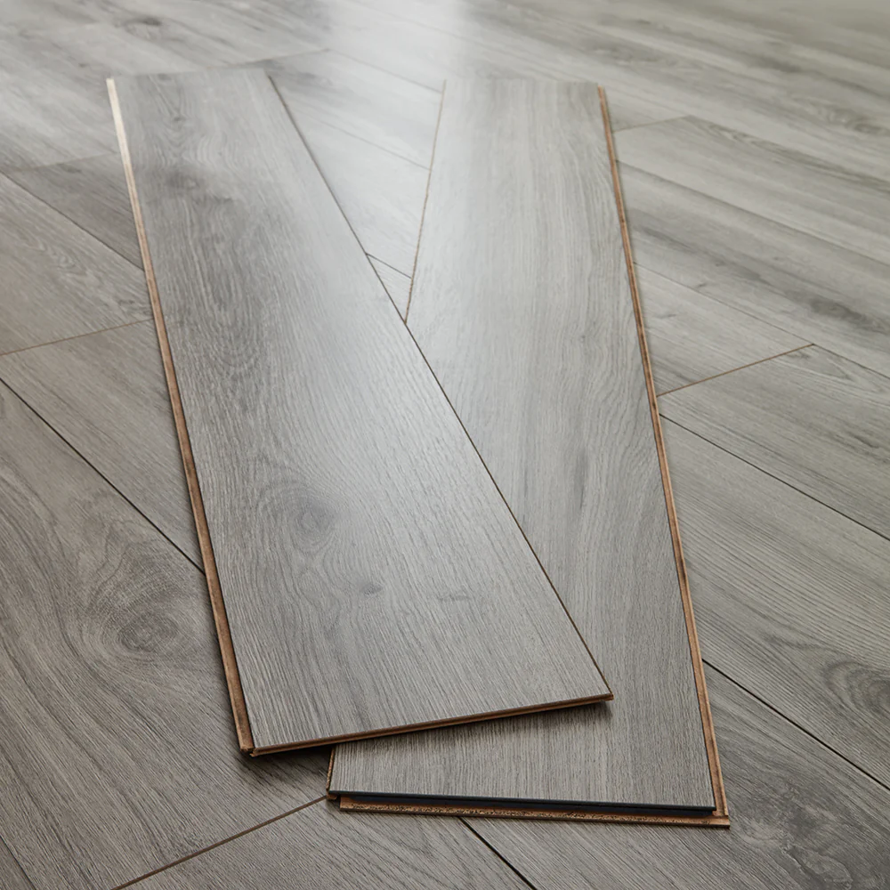 Kronotex Windimere 7mm Laminate Flooring - Millenium Grey Oak - Image 4
