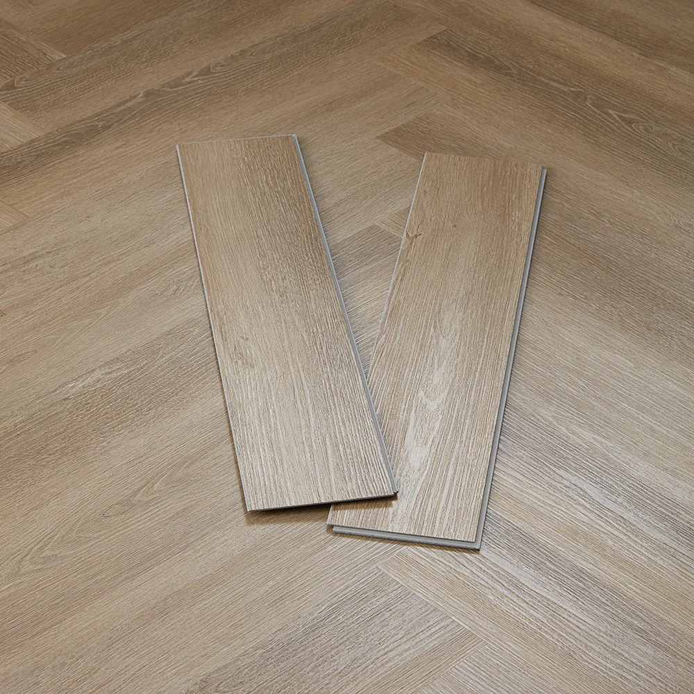 Scafell 5.2mm SPC Herringbone Flooring - Herringbone Ash Brown - Image 4