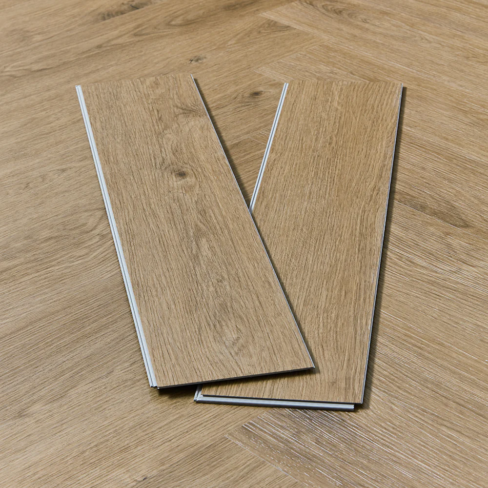 Scafell 5.2mm SPC Herringbone Flooring - Harvest Oak - Image 4