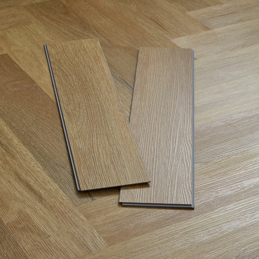 Scafell 5.2mm SPC Herringbone Flooring - Herringbone Natural Oak - Image 4