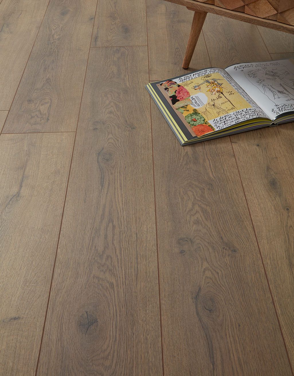 Ullswater 12mm Laminate Flooring - Danish Teak - Image 2